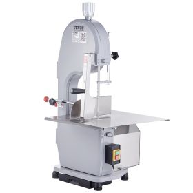 VEVOR Commercial Electric Meat Bandsaw, 1500W Stainless Steel Countertop Bone Sawing Machine, Workbeach 19.3" x 15", 0.16-7.9 Inch Cutting Thickn VEVOR Commercial Electric Meat Bandsaw, 1500W Stainless Steel Countertop Bone Sawing Machine, Workbeach 19.3" x 15", 0.16-7.9 Inch Cutting Thickn